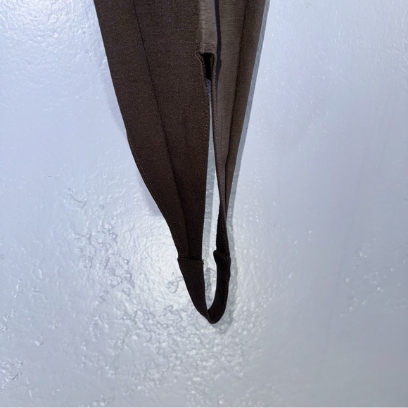 Polo Ralph Lauren Brown Stirrup Leggings Size Large - Picture 6 of 7